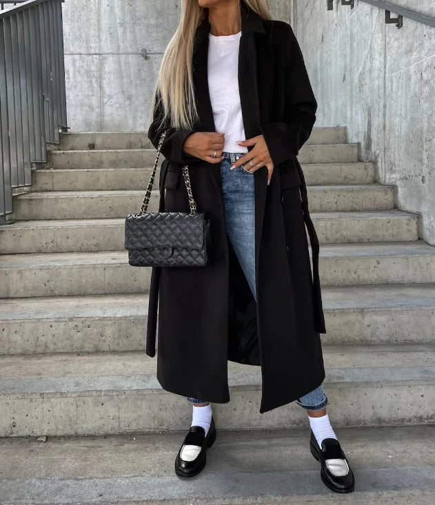 Mirabelle | Timeless double-breasted trench coat