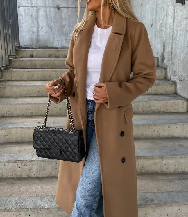 Mirabelle | Timeless double-breasted trench coat