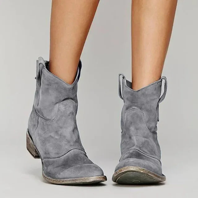 Maylene | Mid boots with western shape
