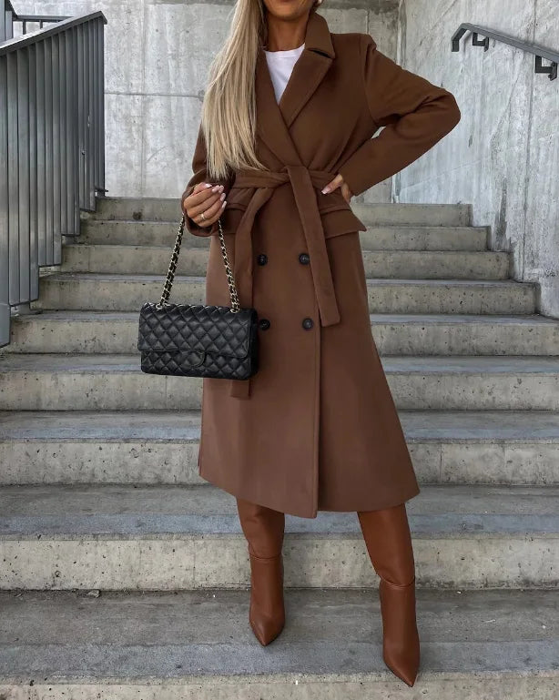 Mirabelle | Timeless double-breasted trench coat