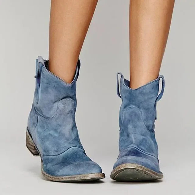 Maylene | Mid boots with western shape