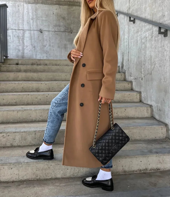 Mirabelle | Timeless double-breasted trench coat