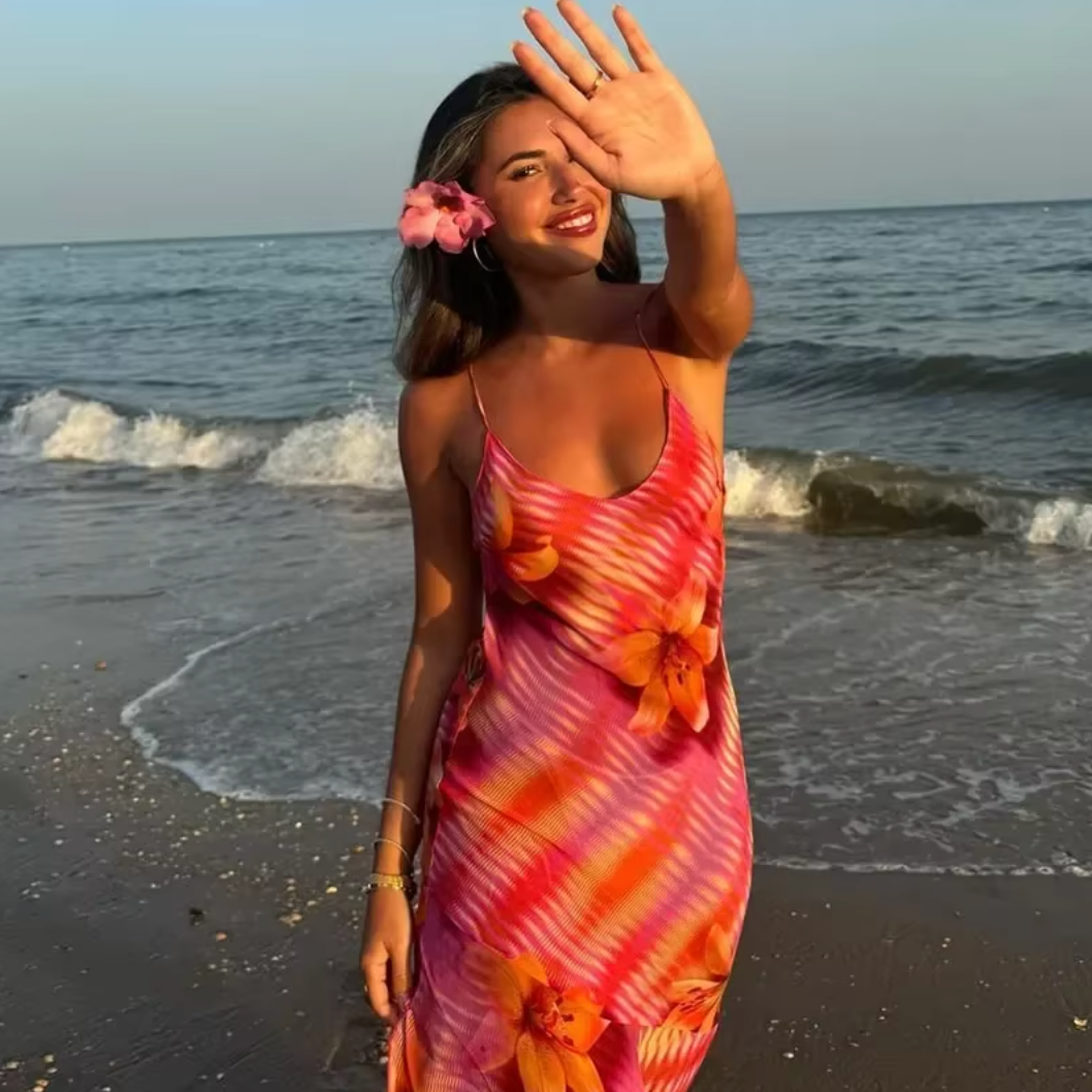 Lexi | Women’s tropical print dress