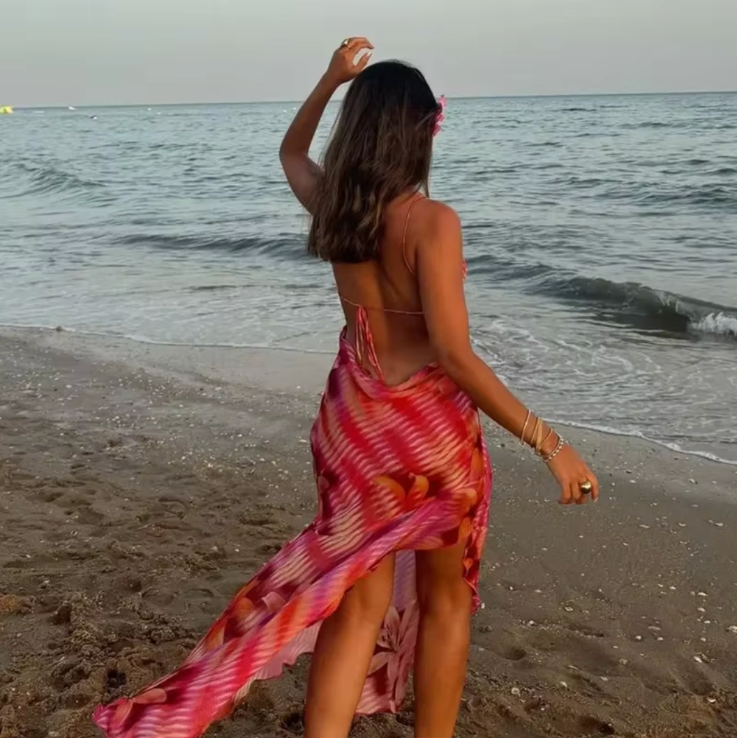 Lexi | Women’s tropical print dress