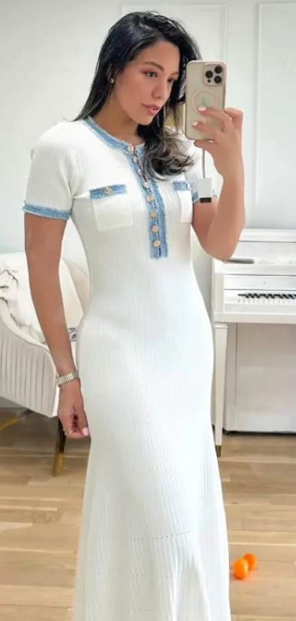 Xylah | Women’s buttoned maxi dress