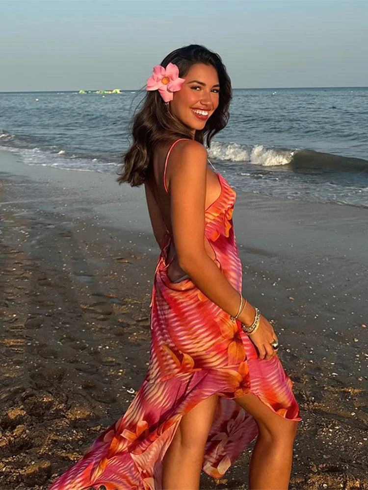 Lexi | Women’s tropical print dress