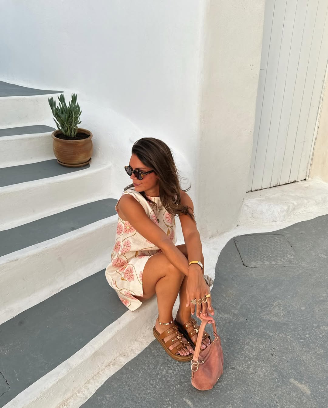 Mindy | Women’s printed sleeveless short dress