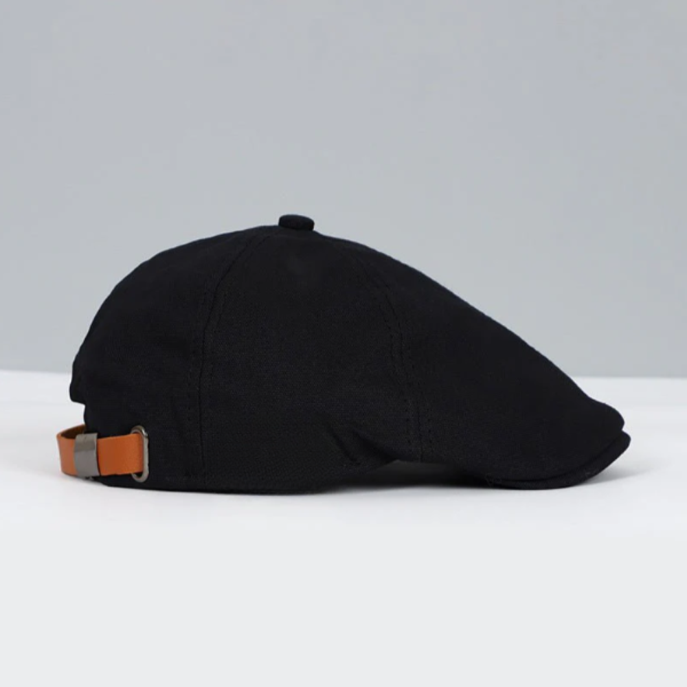 Charlie | Women's flat cap with curved brim and structured crown
