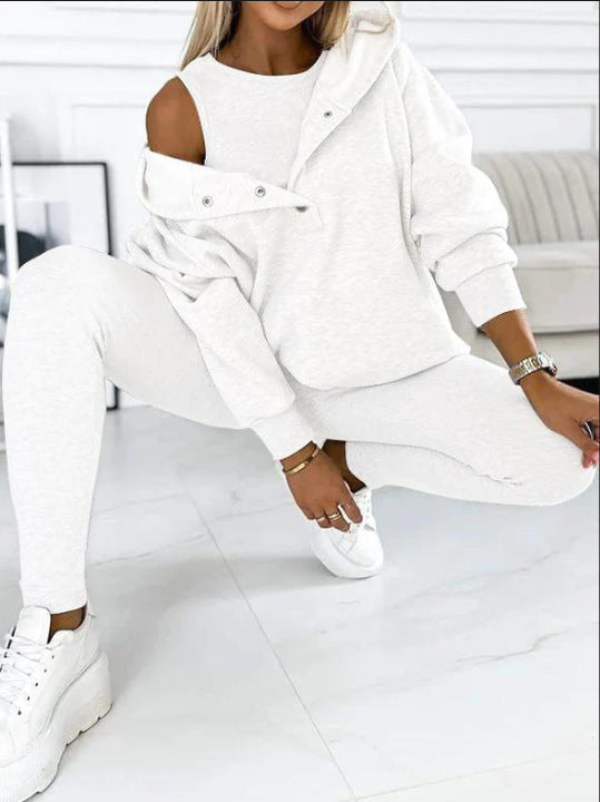 Arlina | 3-piece loungewear set with soft layering