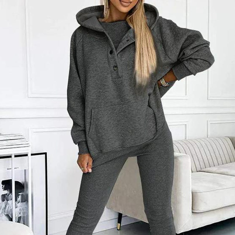 Arlina | 3-piece loungewear set with soft layering