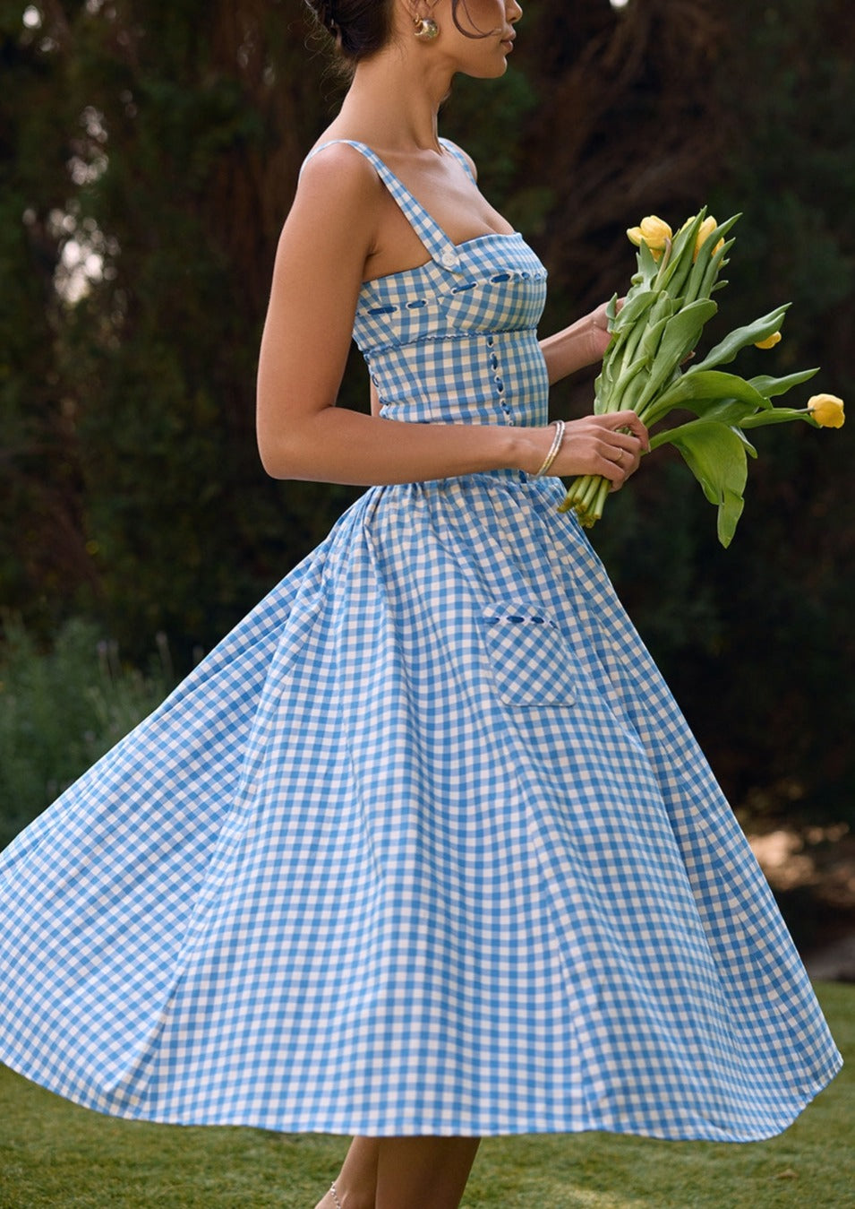 Avria | Women’s sleeveless midi sundress