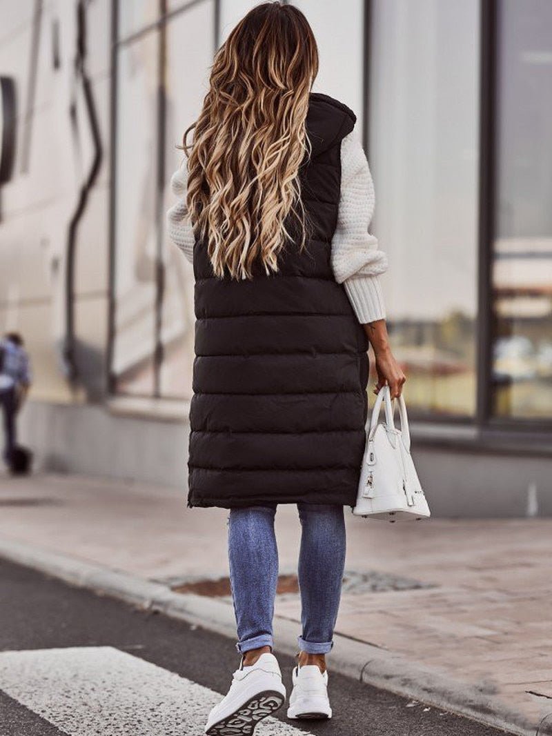Lucinda | Hooded puffer vest
