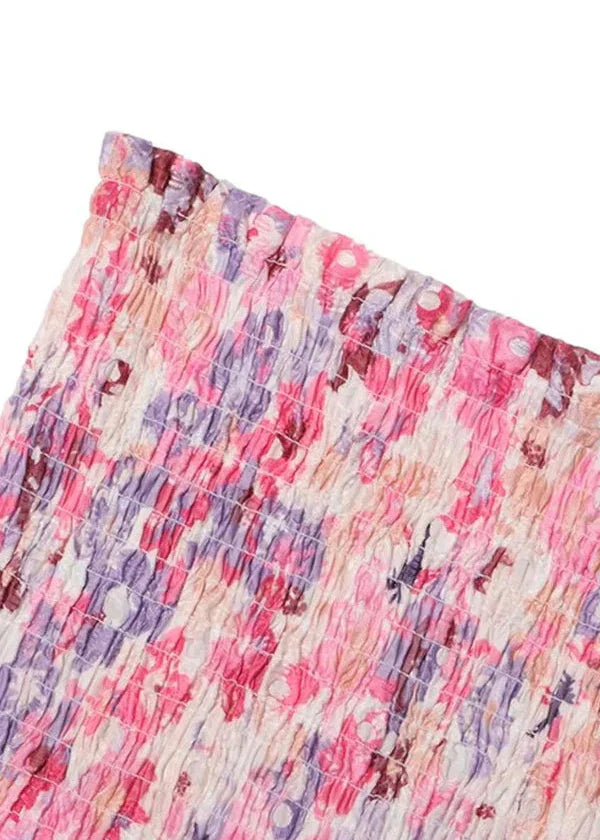 Precy | Women’s strapless floral dress