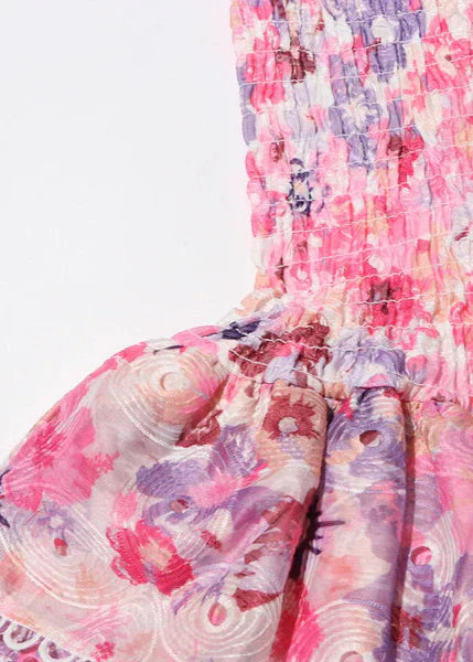 Precy | Women’s strapless floral dress