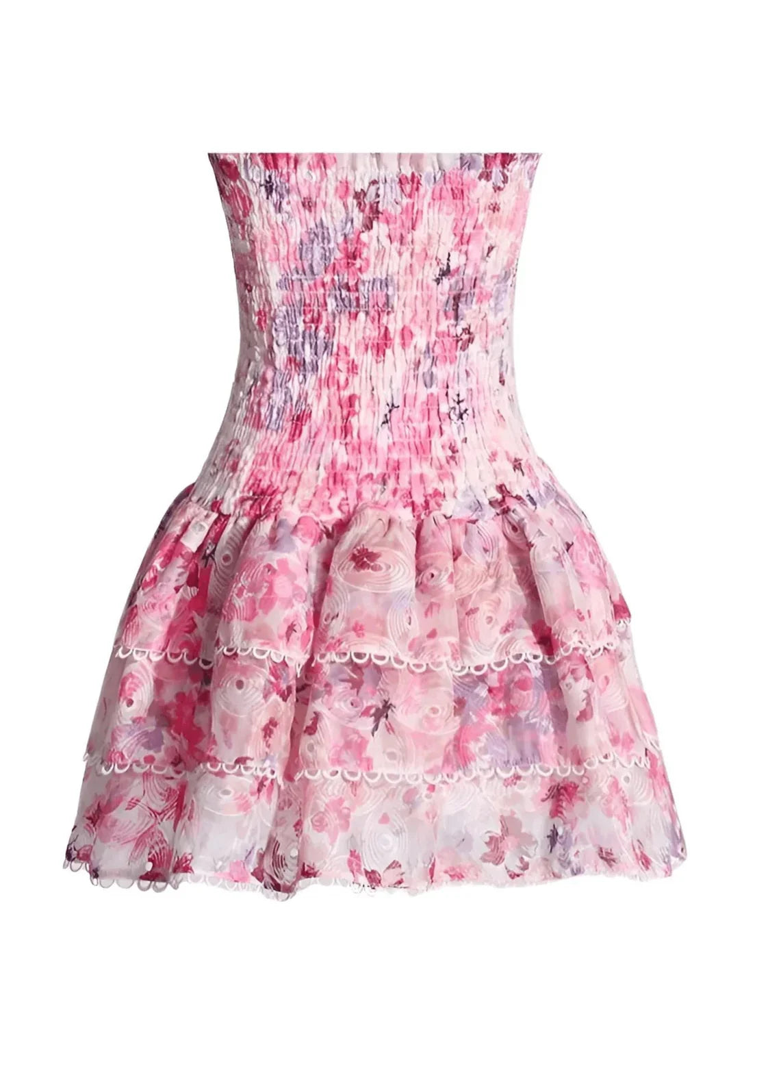 Precy | Women’s strapless floral dress