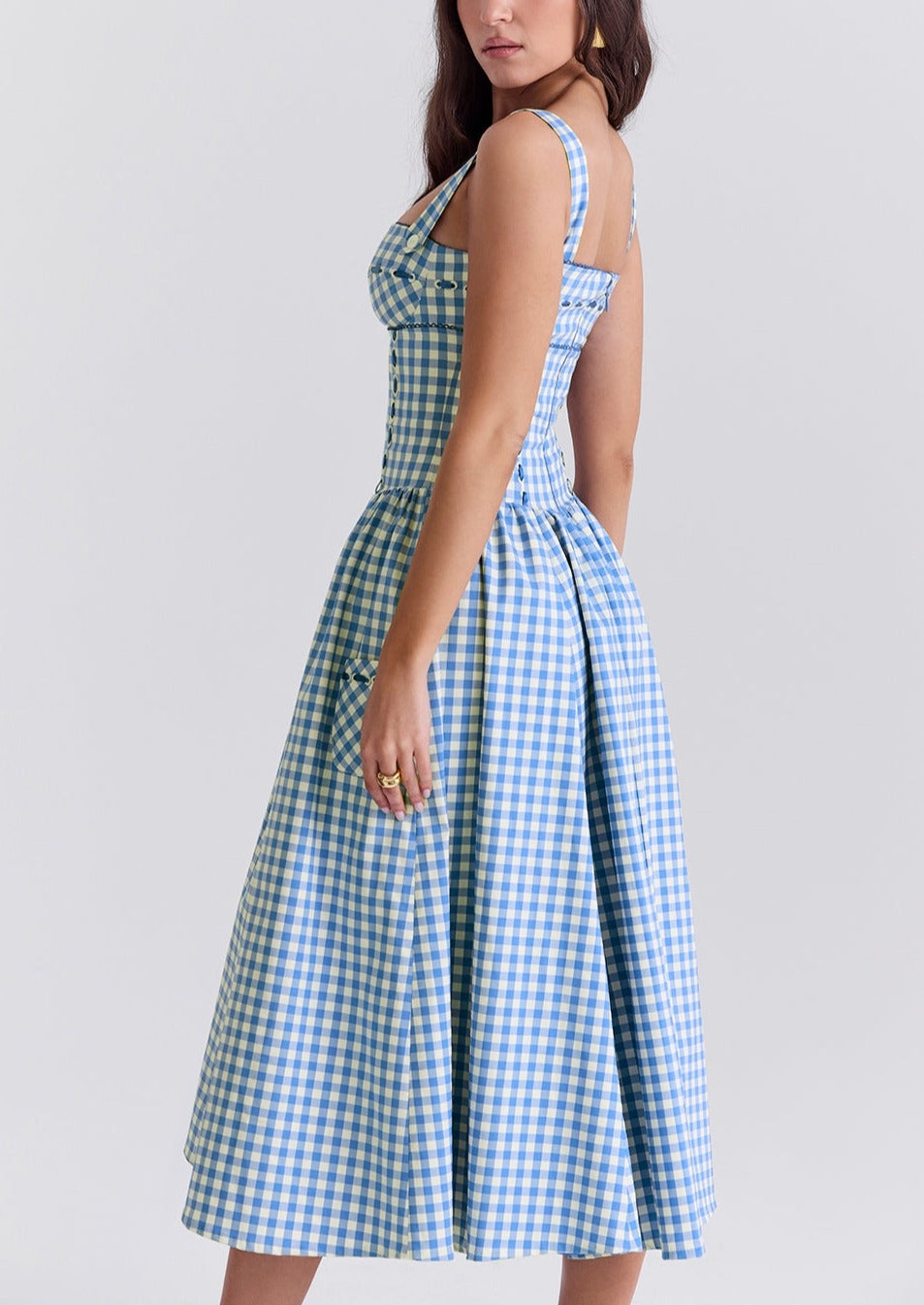 Avria | Women’s sleeveless midi sundress