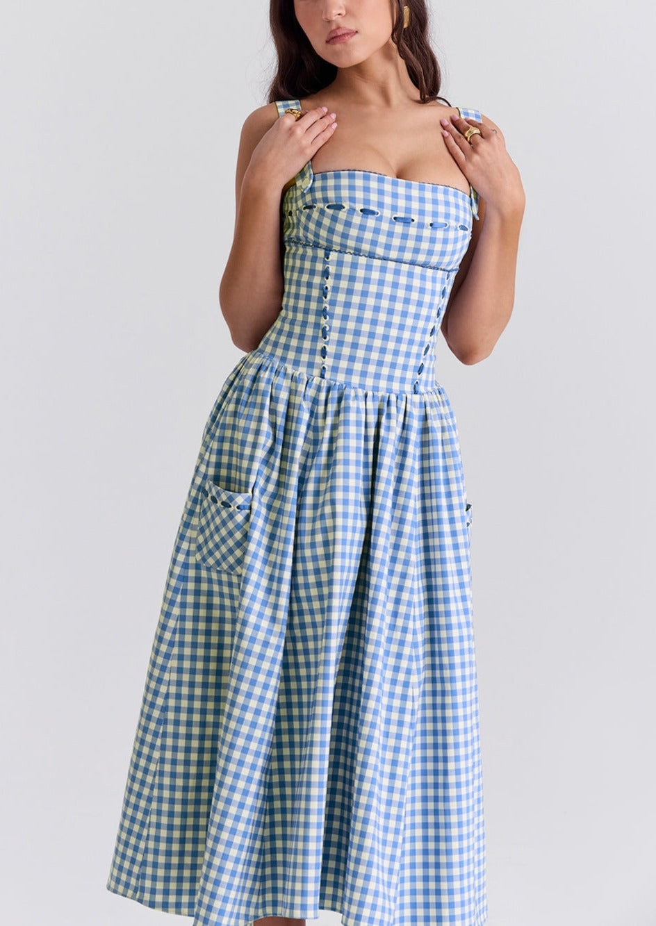 Avria | Women’s sleeveless midi sundress