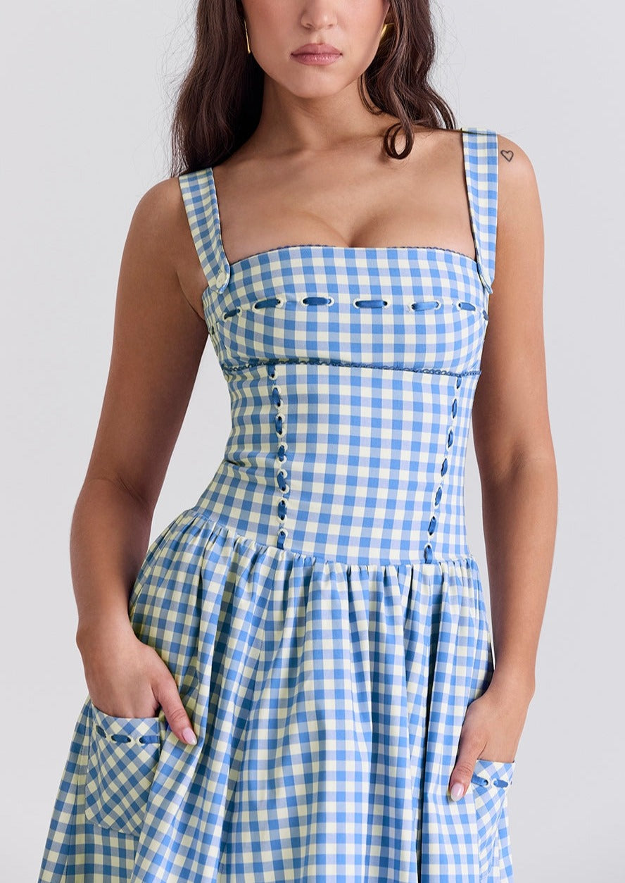 Avria | Women’s sleeveless midi sundress