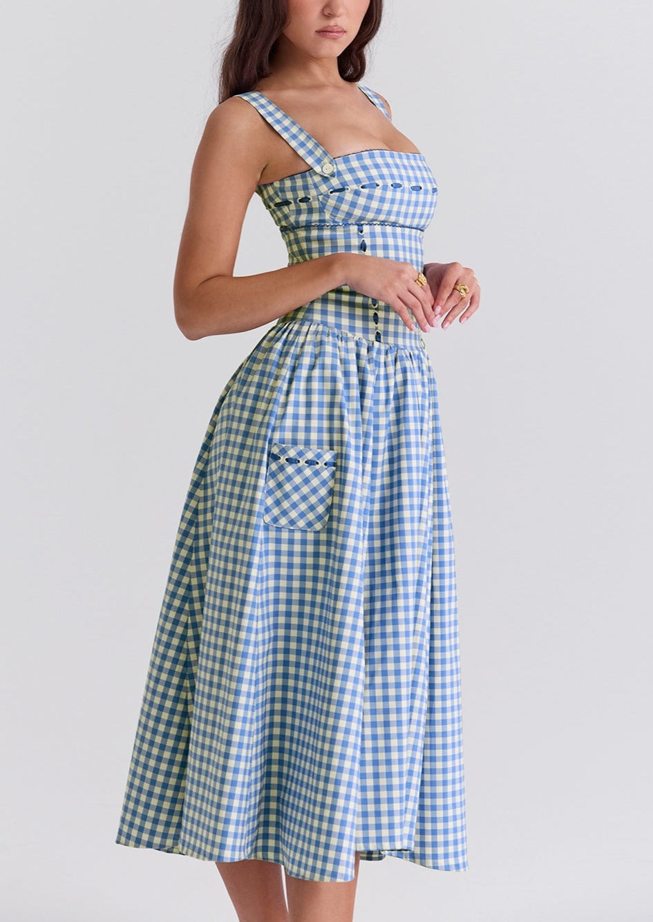 Avria | Women’s sleeveless midi sundress