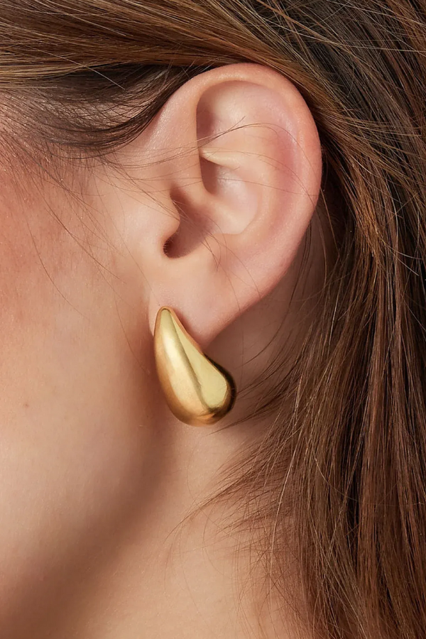 Olivia | Raindrop minimalist everyday earrings