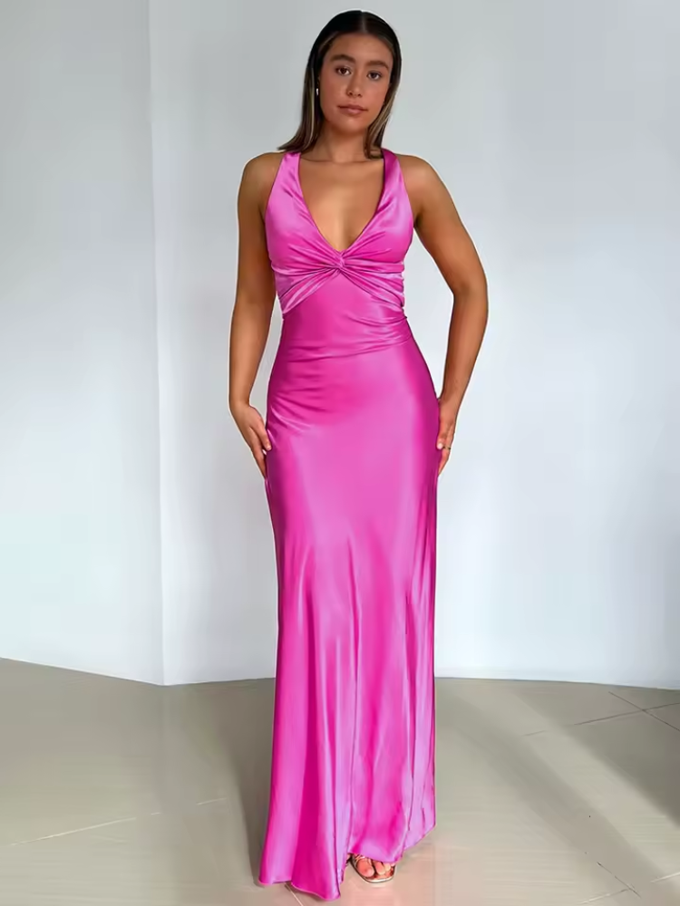 Alouette | Sleeveless party maxi dress