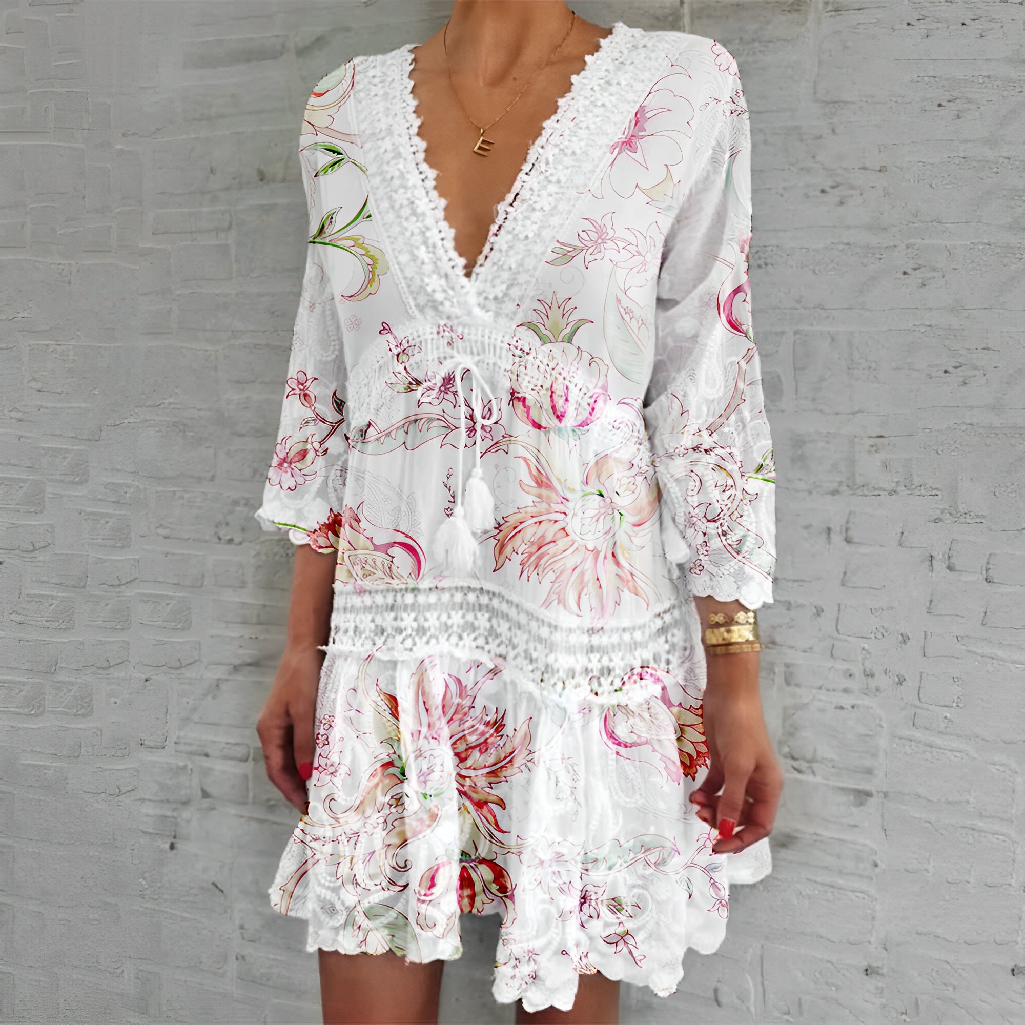 Catalina | Women’s dress with v-neckline and loose fit