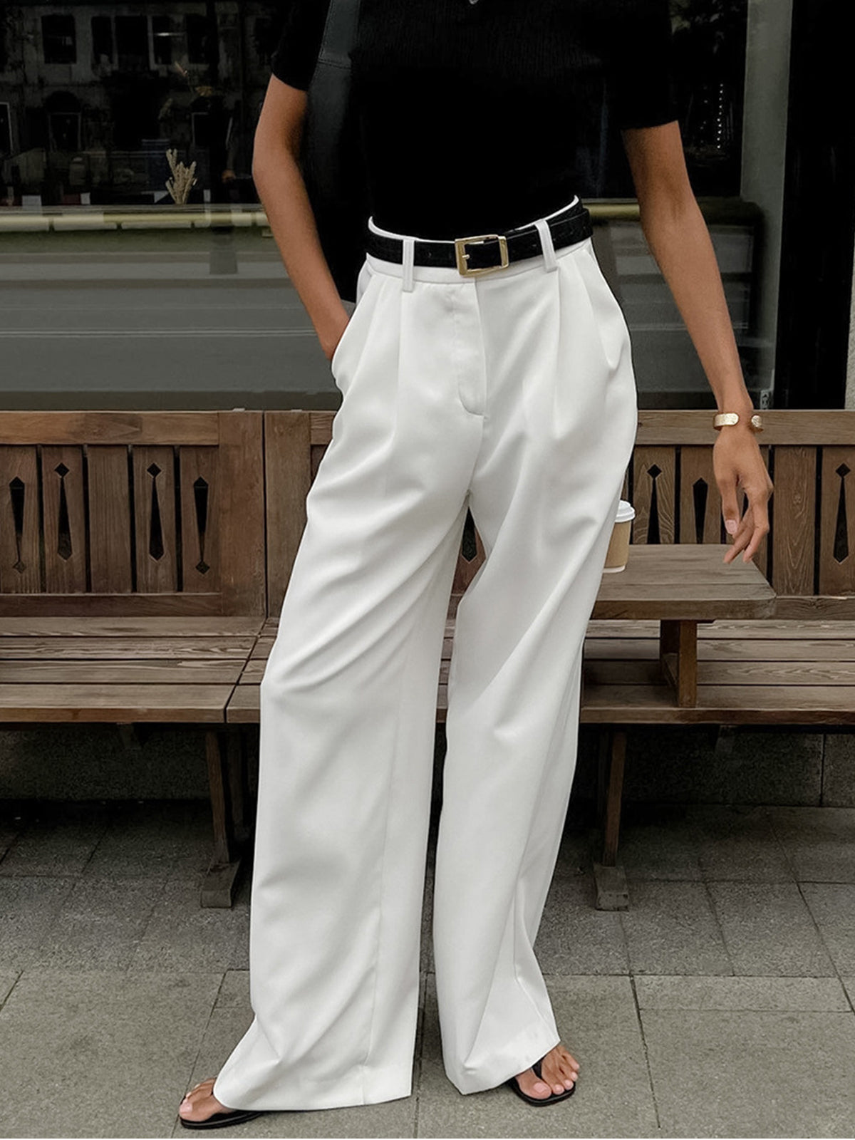 Alaric | Slim tapered women’s trouser pants