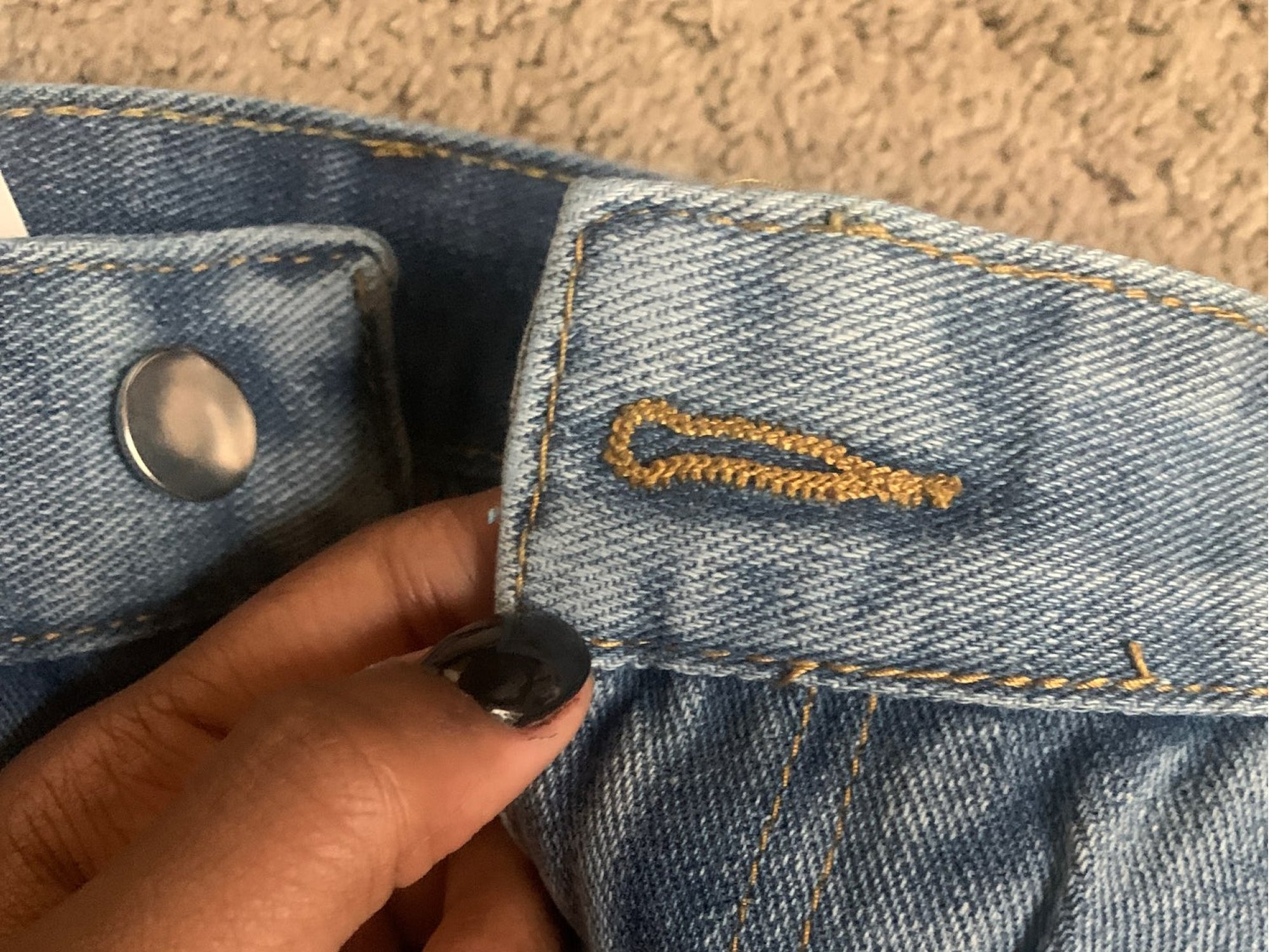 Harper | Loose high-waist jeans with wide leg