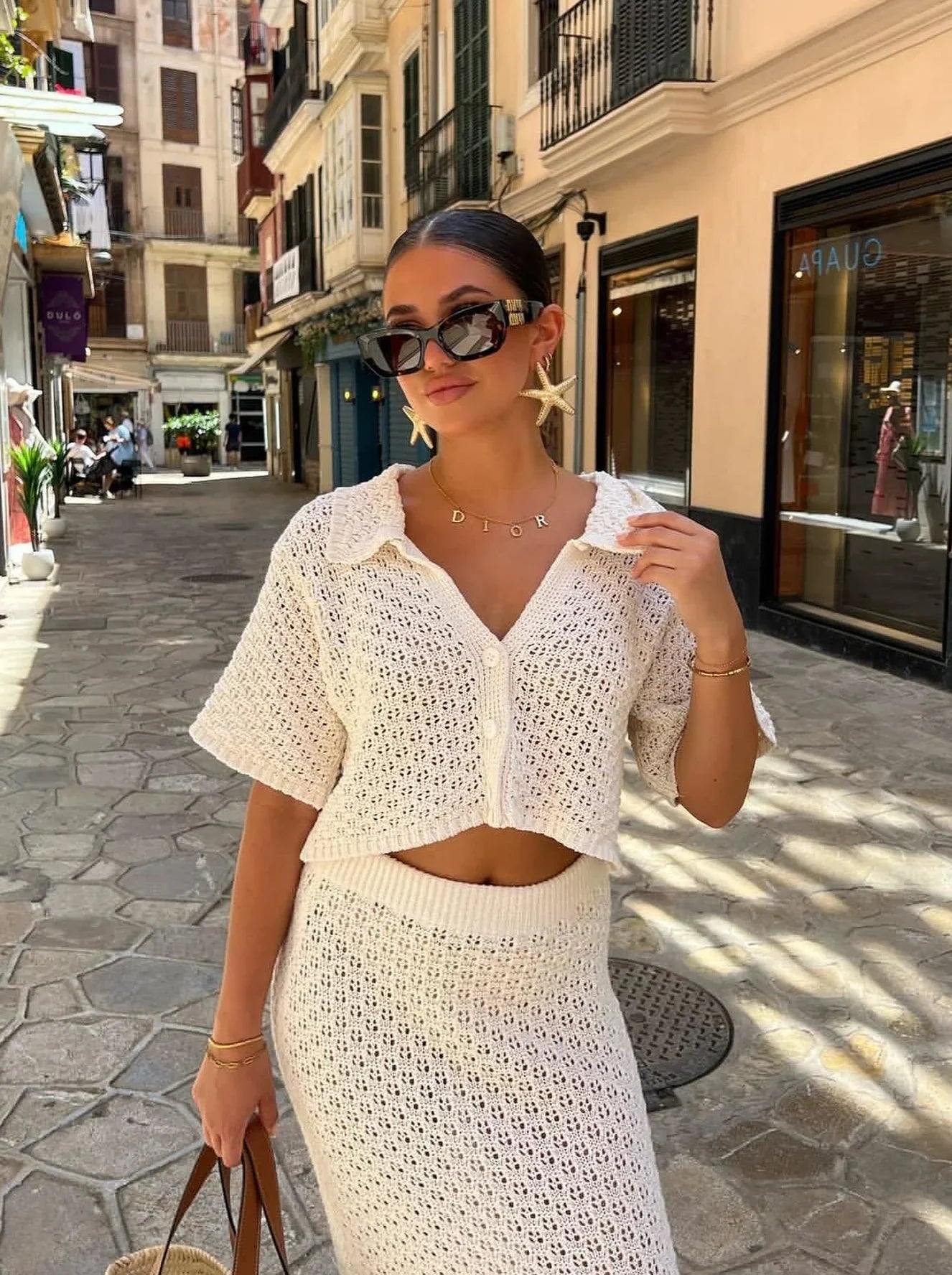 Mavis | Women’s crochet two-piece set