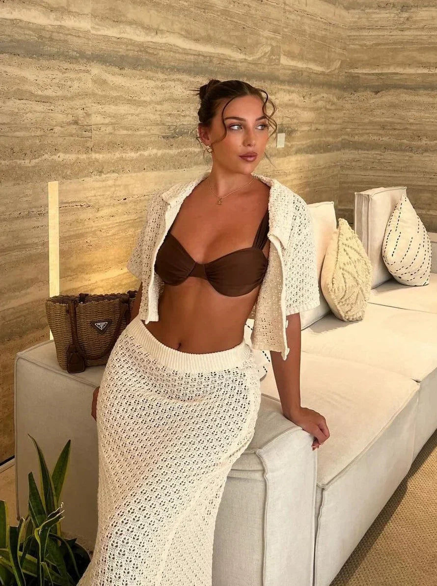 Mavis | Women’s crochet two-piece set