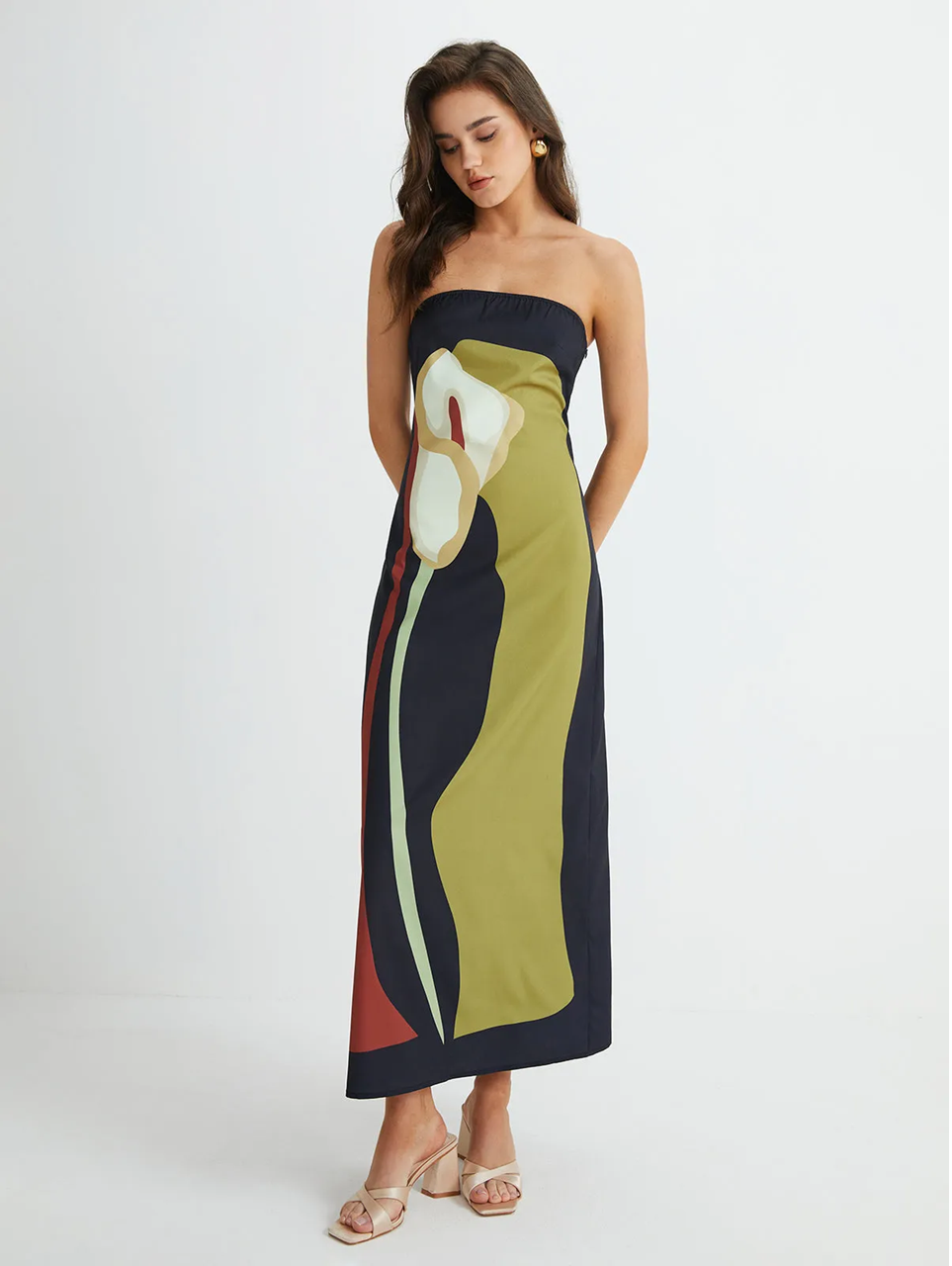 Acacia | Women’s strapless maxi dress