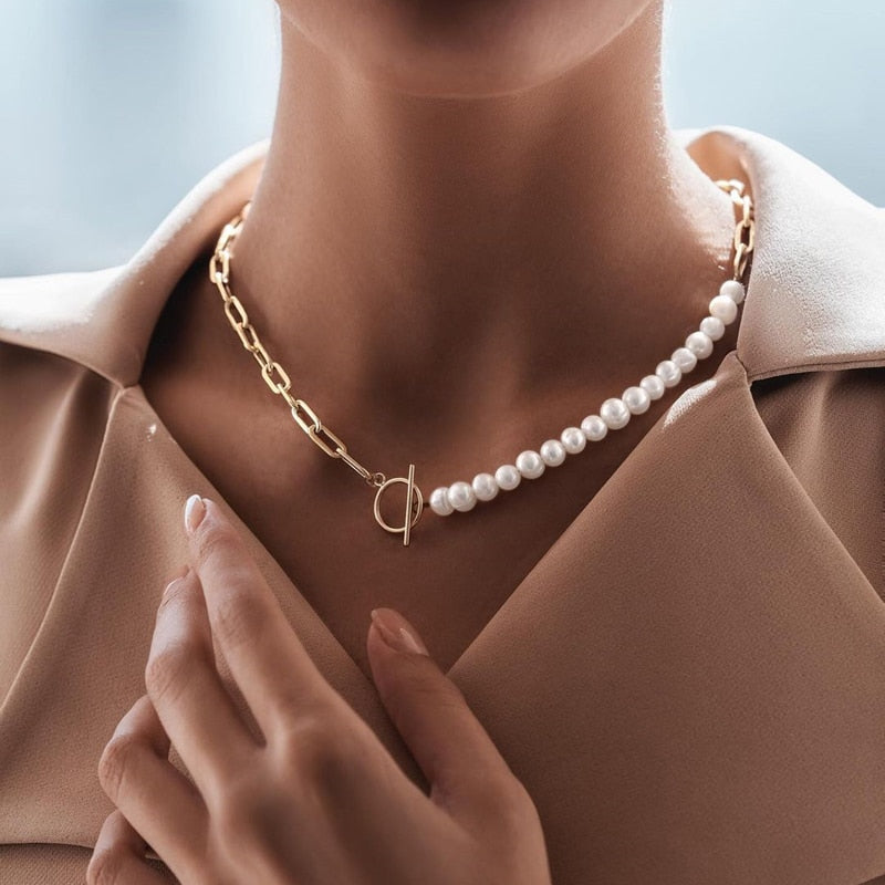 Brianna | Classic freshwater pearl jewelry set