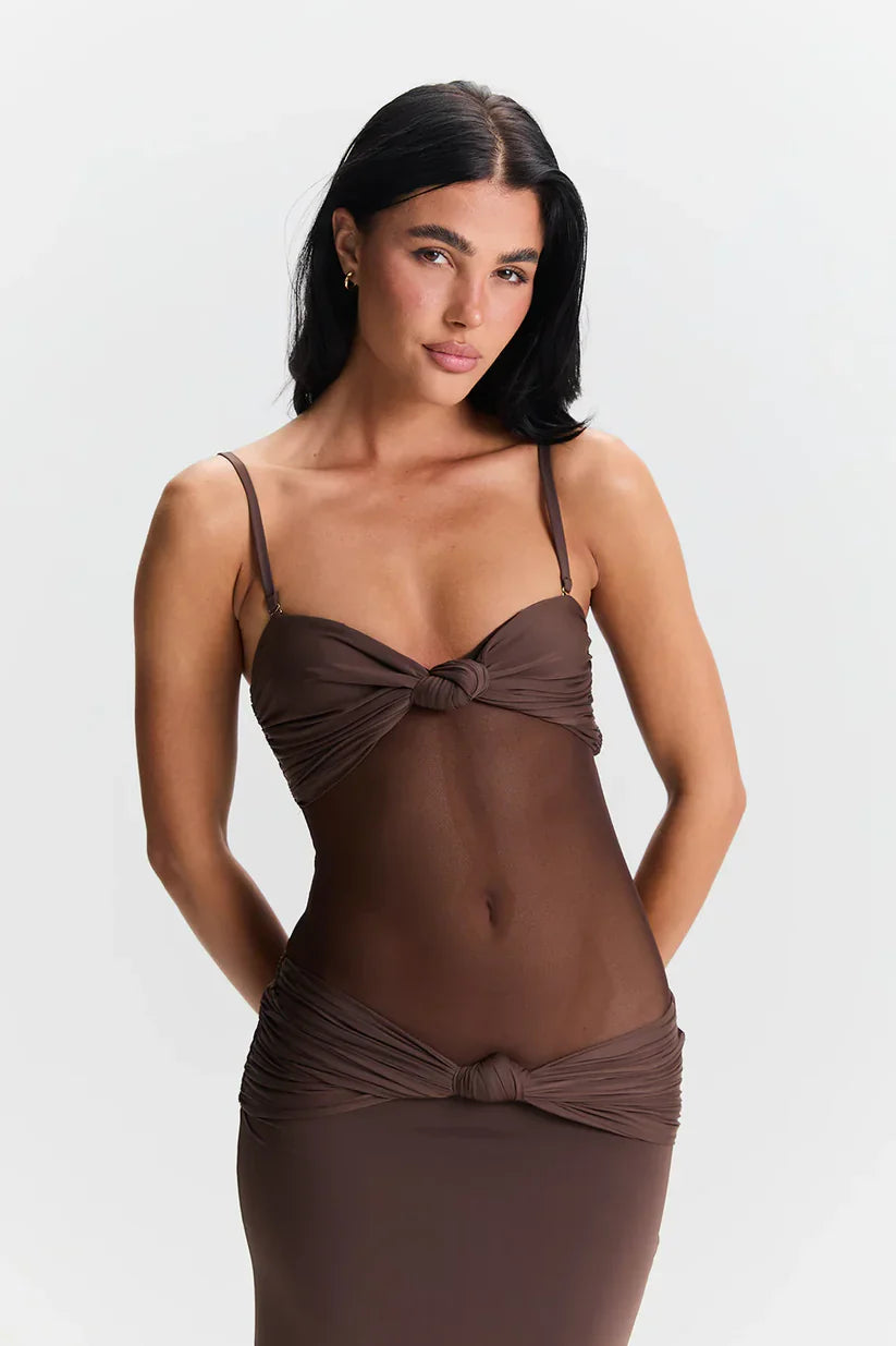 Valerie | Women’s maxi dress with detachable straps