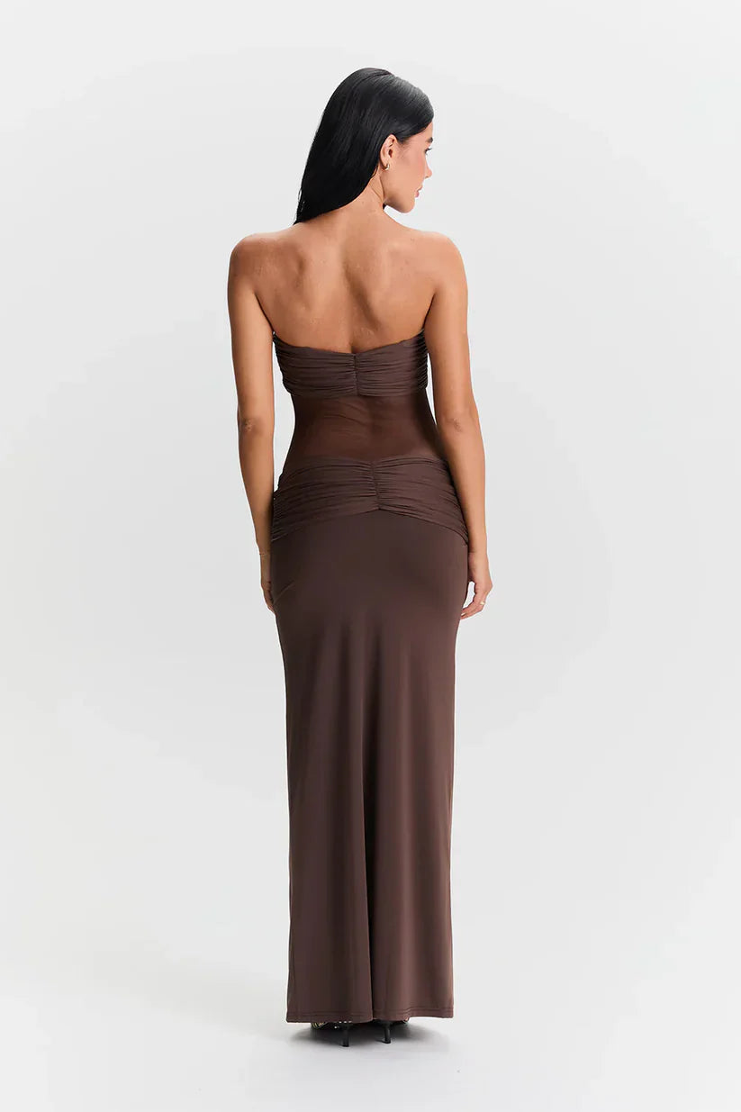 Valerie | Women’s maxi dress with detachable straps