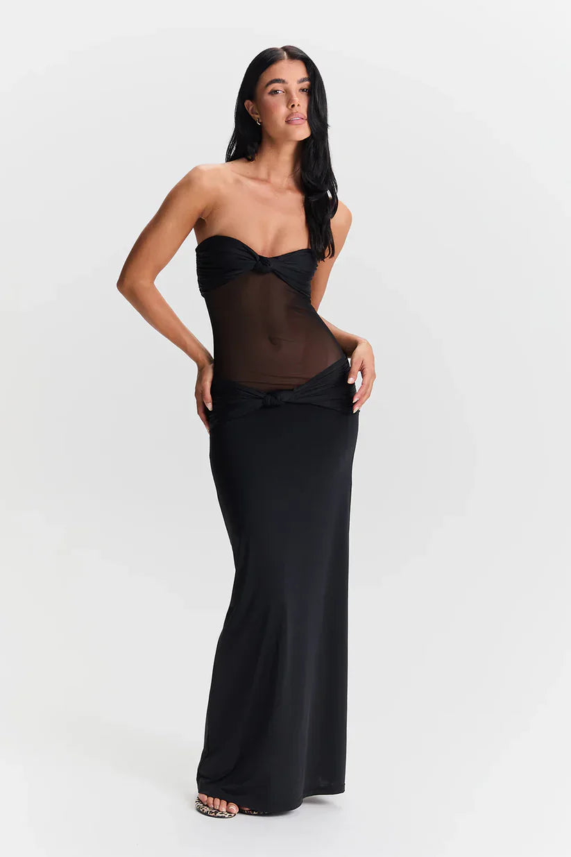 Valerie | Women’s maxi dress with detachable straps