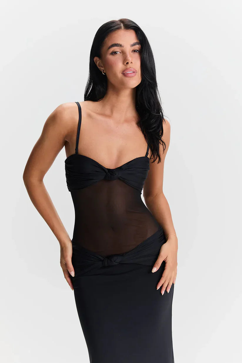 Valerie | Women’s maxi dress with detachable straps
