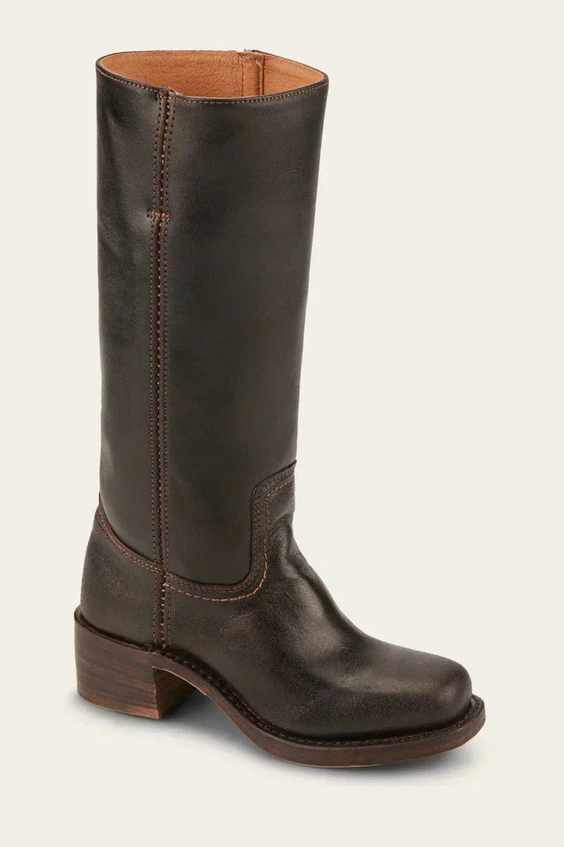 Vivienne | Women's tall boots with rounded toe and subtle lift