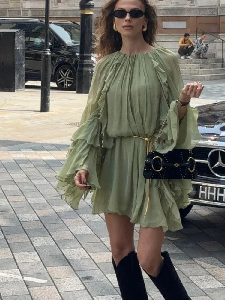 Katlynne | Women’s flowing tiered dress