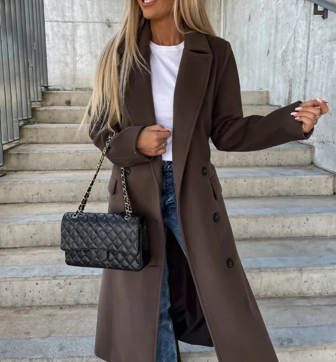 Mirabelle | Timeless double-breasted trench coat