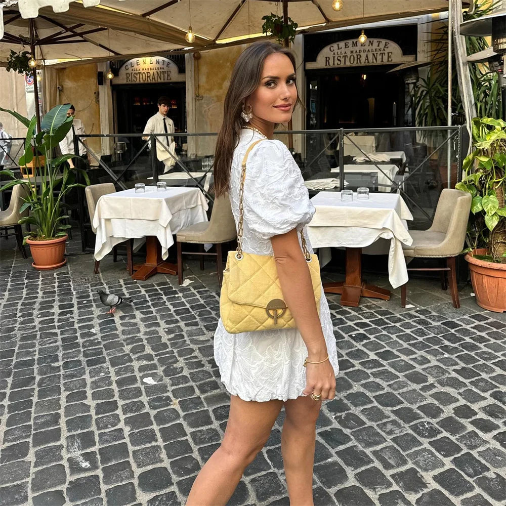 Kiara | Women’s embroidered mini dress with flattering silhouette
