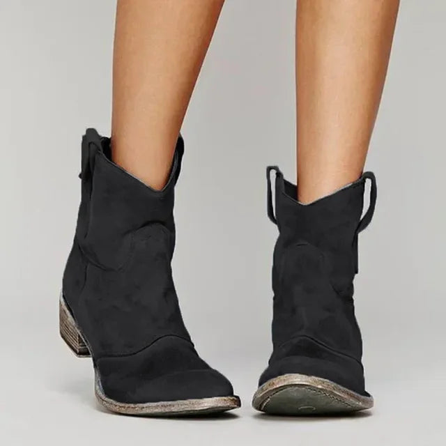 Maylene | Mid boots with western shape