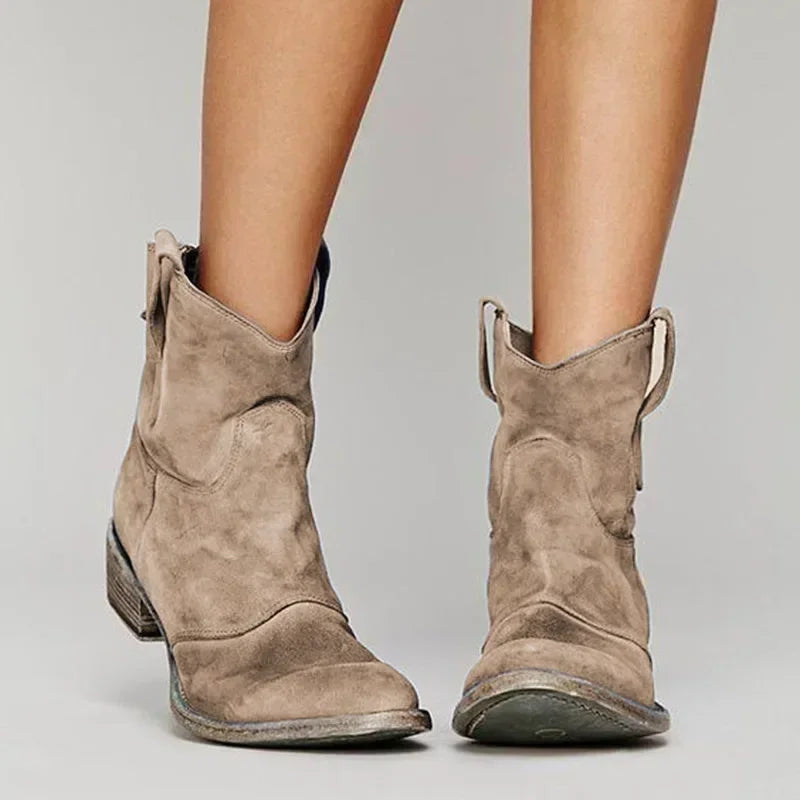 Maylene | Mid boots with western shape