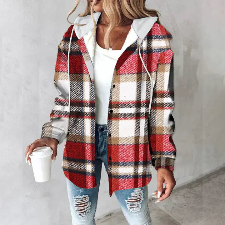 Eliza | Stylish jacket with attached hood